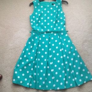 Green Polka Dot Dress